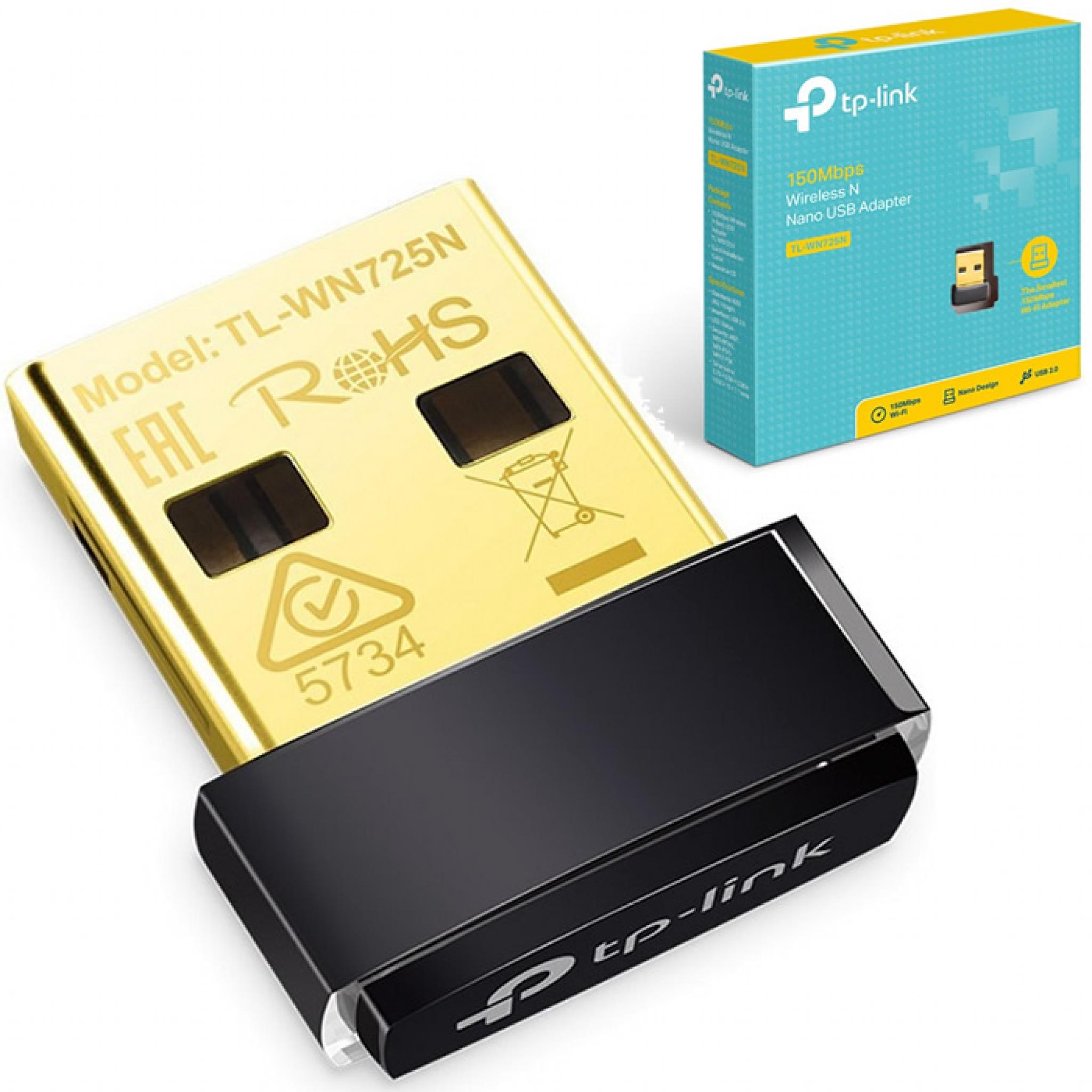 USB WiFi Adapter Tp-Link TL-WN725N 150Mbps — 2