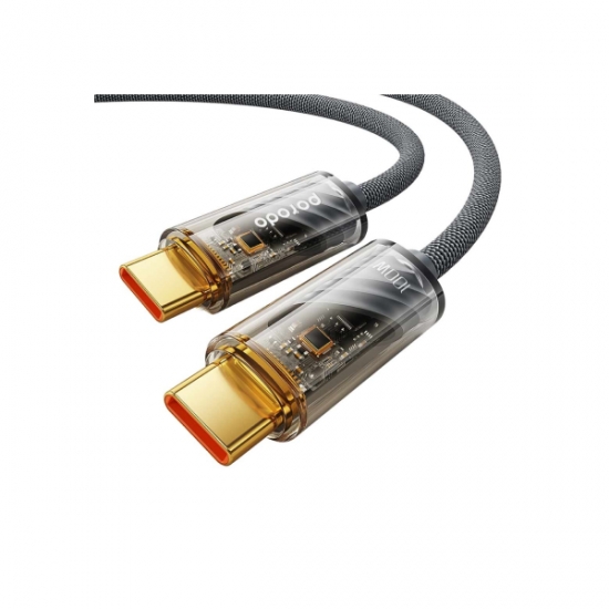 Porodo Braided 100W PD USB-C to USB-C Cable With Head — 2
