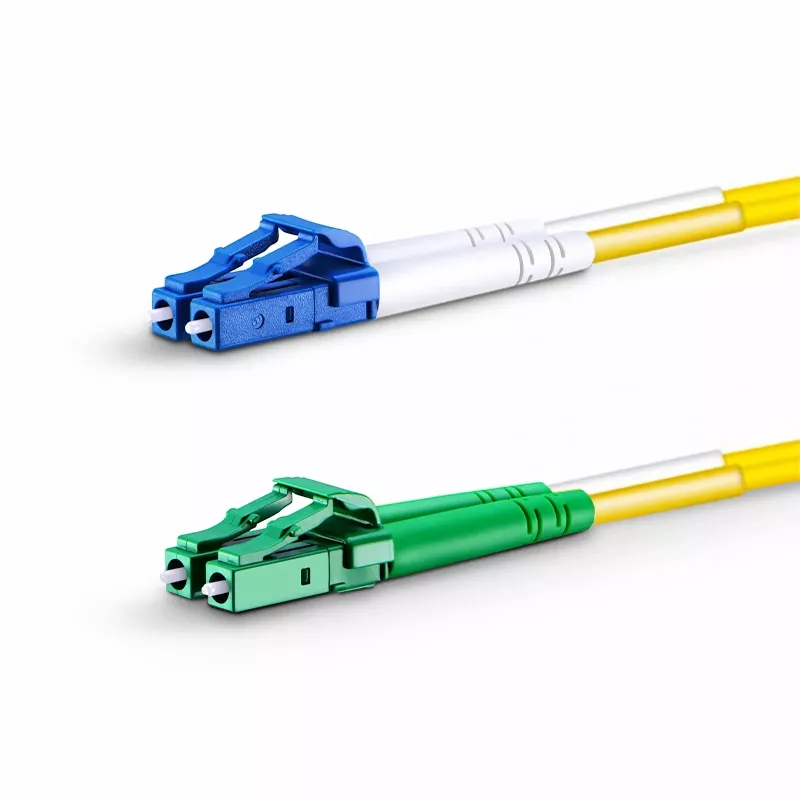 FS.COM 2m 7ft LC UPC to LC UPC Duplex OS2 Single Mode Riser OFNR 2.0mm — 2