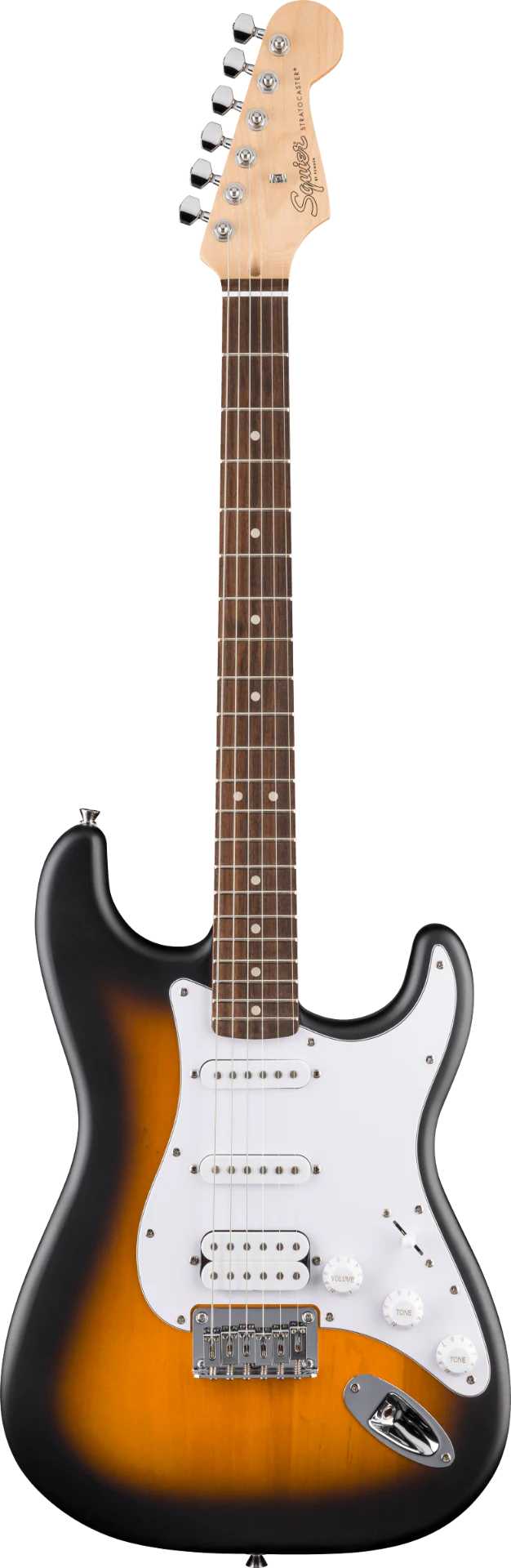 Squier Debut Strat HT HSS LRL WPG 2TS 0379630503 — 2