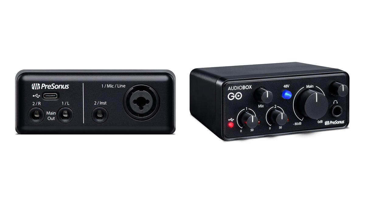 Presonus AudioBox Go sound card — 2