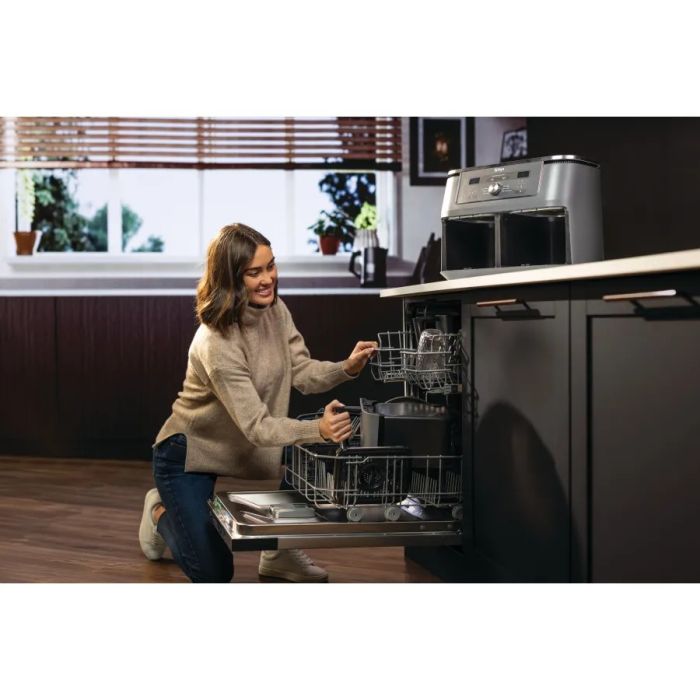 Ninja DZ400EU Air Fryer MAX 6-in-1 Dual Zone Air Fryer 9.5L — 8