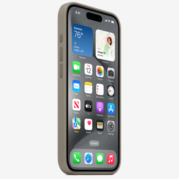 Silicone Case with MagSafe for iPhone 15 Pro — 17