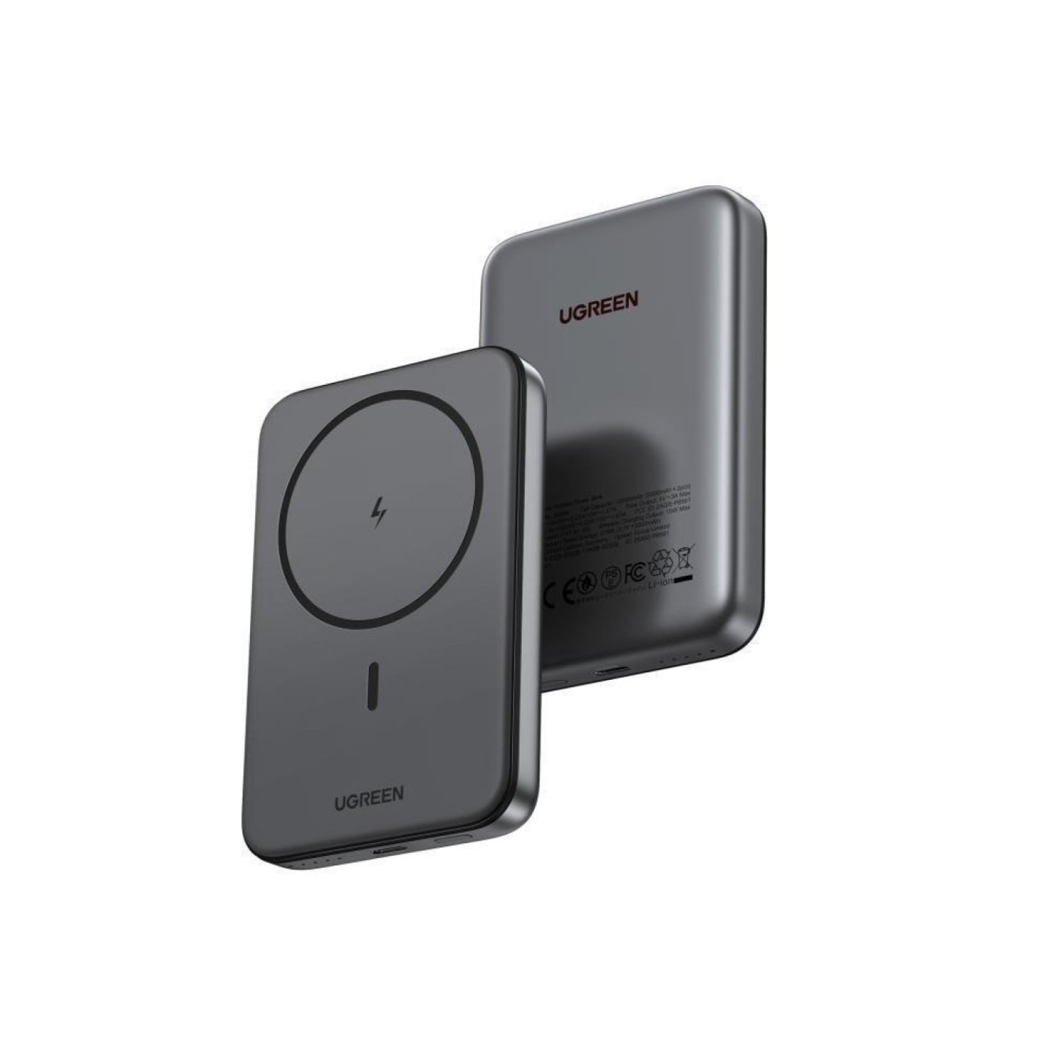 UGreen Folable Kickstand Magnetic Battery 15086 Wireless Magnetick Power bank 10000mAh — 5