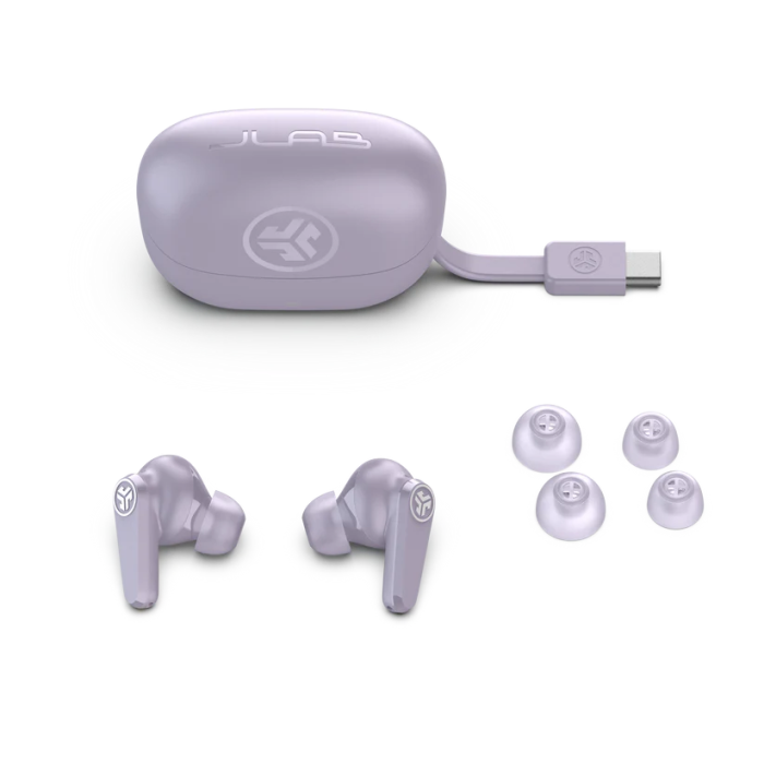 JLab Go Pods ANC True Wireless Earbuds IEUEBGOPODSRLLC124 — 4