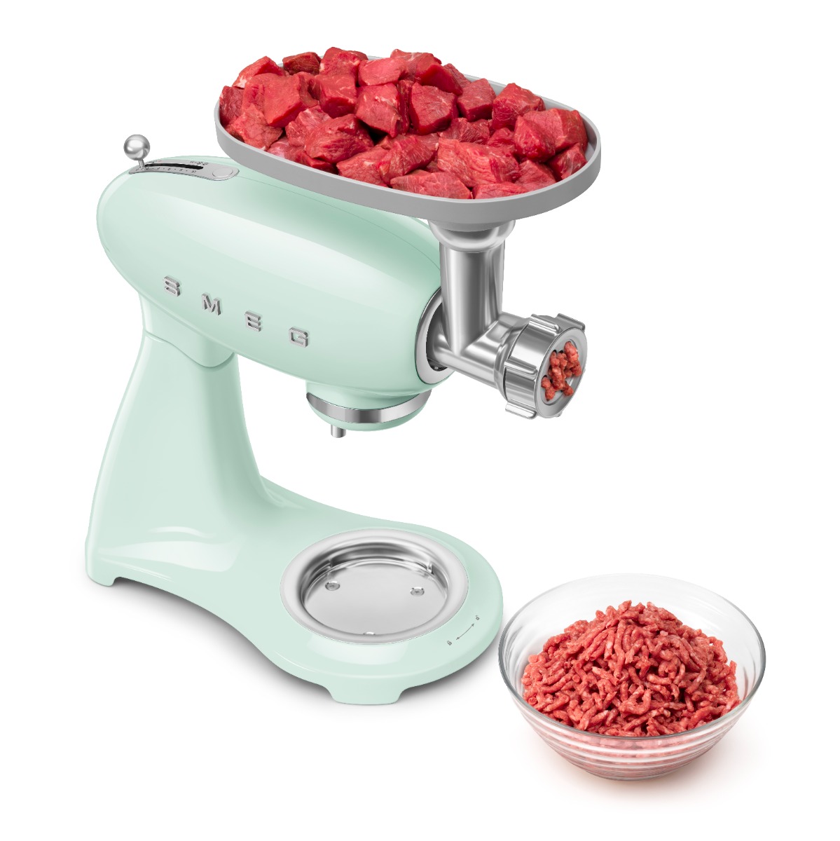 SMEG Stand Mixer Pastel Full Color Bowl SMF05PGUK — 7