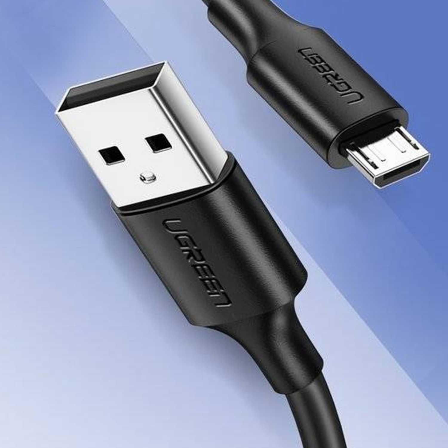 UGREEN USB-A to Type-C cable, nickel-plated, 0.25m, BK 60124 — 3