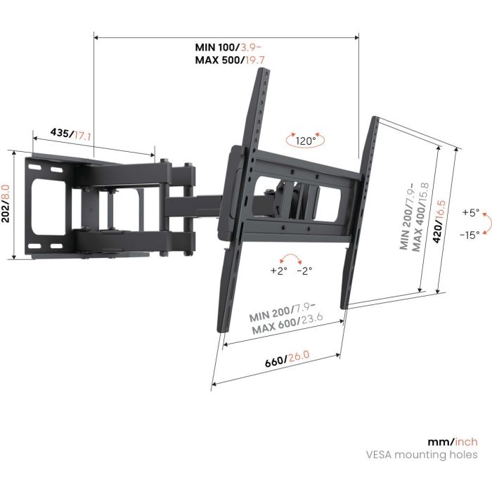 Vogel s UP 6053 FORWARD MOTION+ MOUNT L — 3