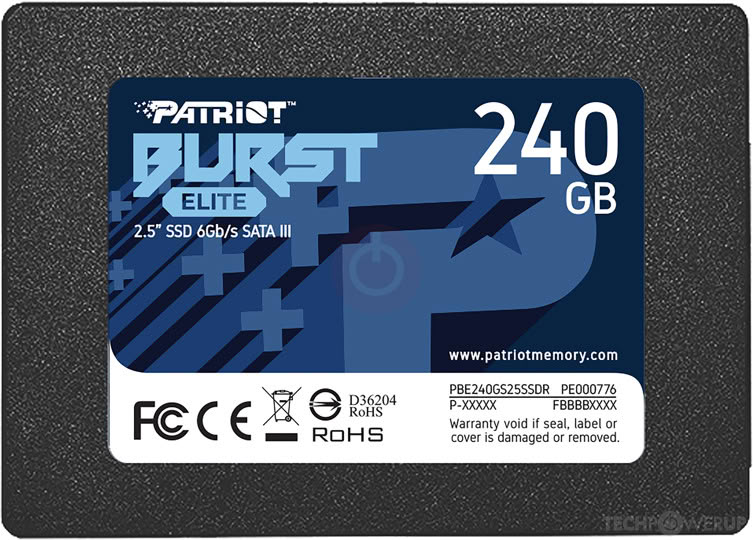 Patriot SATA SSD PBE240GS25SSDR — 2