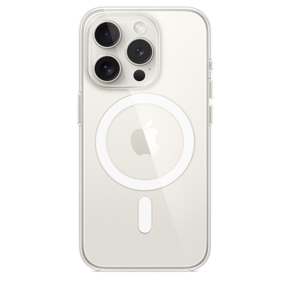 Cover for iPhone 15 Pro Clear case with MagSafe — 10