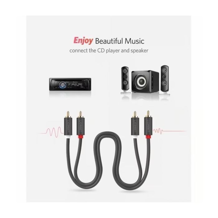 UGREEN 2RCA Male to 2RCA Male Cable 30747 — 2