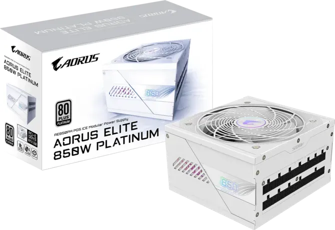 GIGABYTE AORUS ELITE P850W Platinum Ice — 4