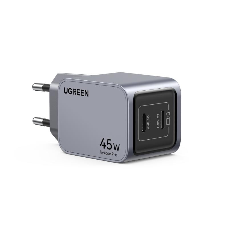 UGREEN Nexode Pro Charger EU 35008 220V to two USB-C and 5V 45Wt Charger 45W — 4