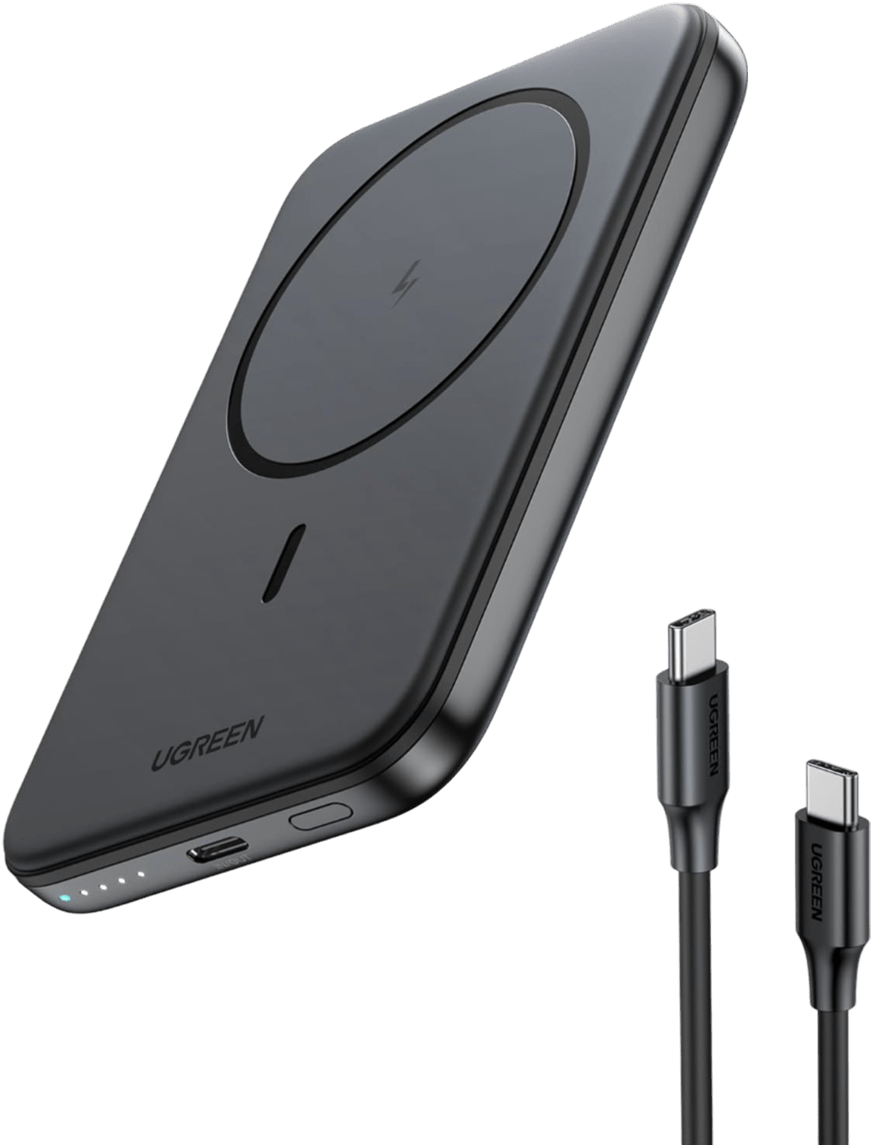 Magnetic wireless power bank UGREEN 10000mAh 35341B — 2