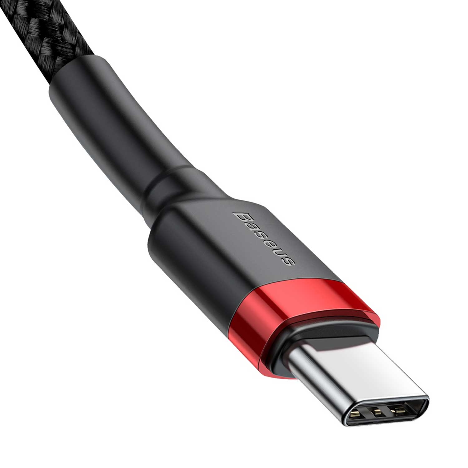 Cable BASEUS Cafule PD 2.0 60W Type-C to Type-C RD BK CATKLF-G91 — 4