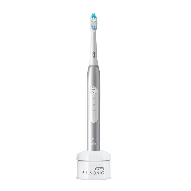 Electric Toothbrush Oral Pulsonic Slim Luxe 4000 platin — 2
