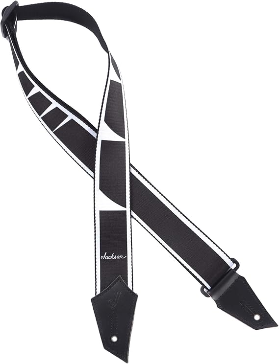 Jackson Inlay BLK WHT Strap — 2