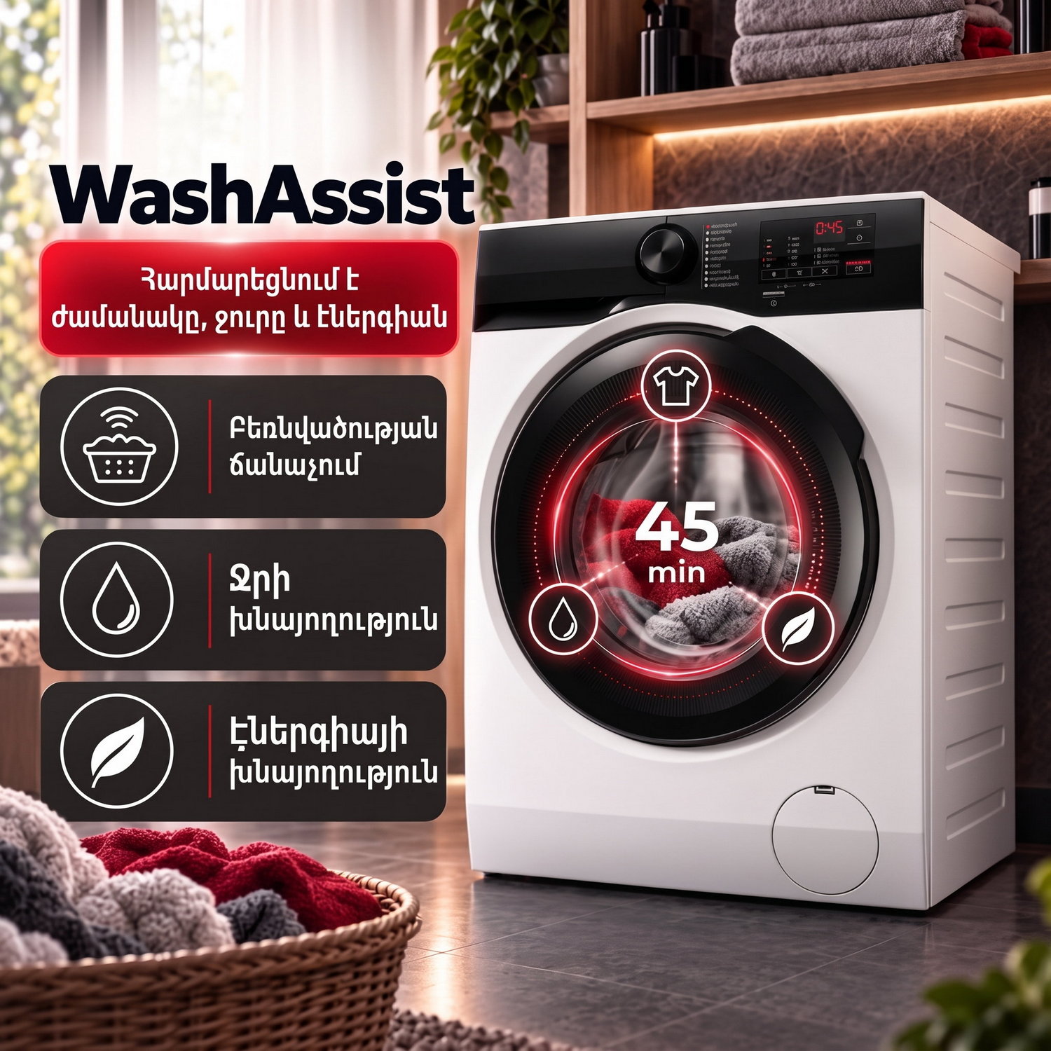 Washing machine AEG LFR6D844E — 4