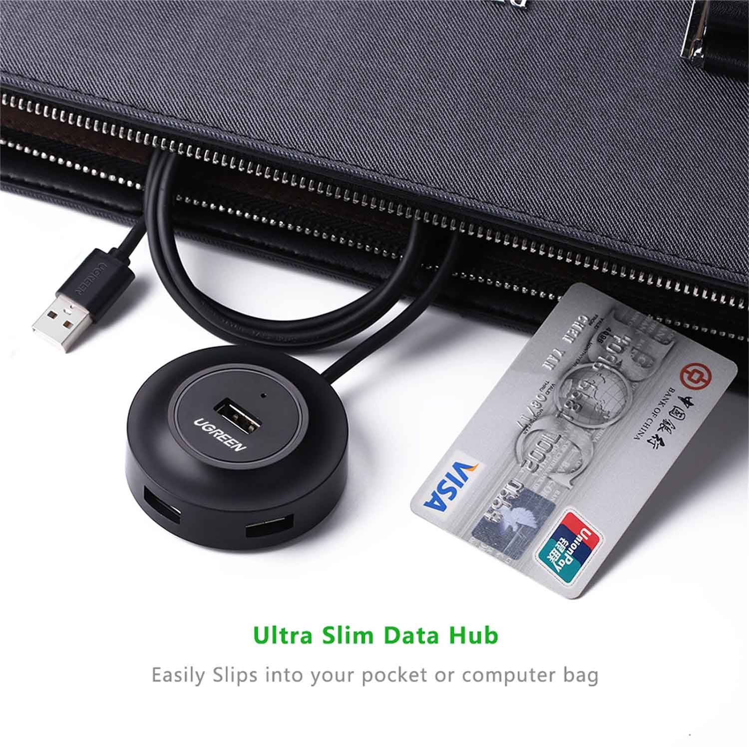 USB hub UGREEN 2.0 HUB 4 PORTS 1M 20277 — 5