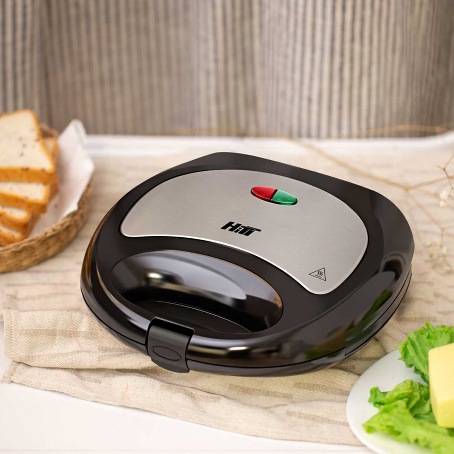 Sandwich waffle maker HITT HT-5205 — 5