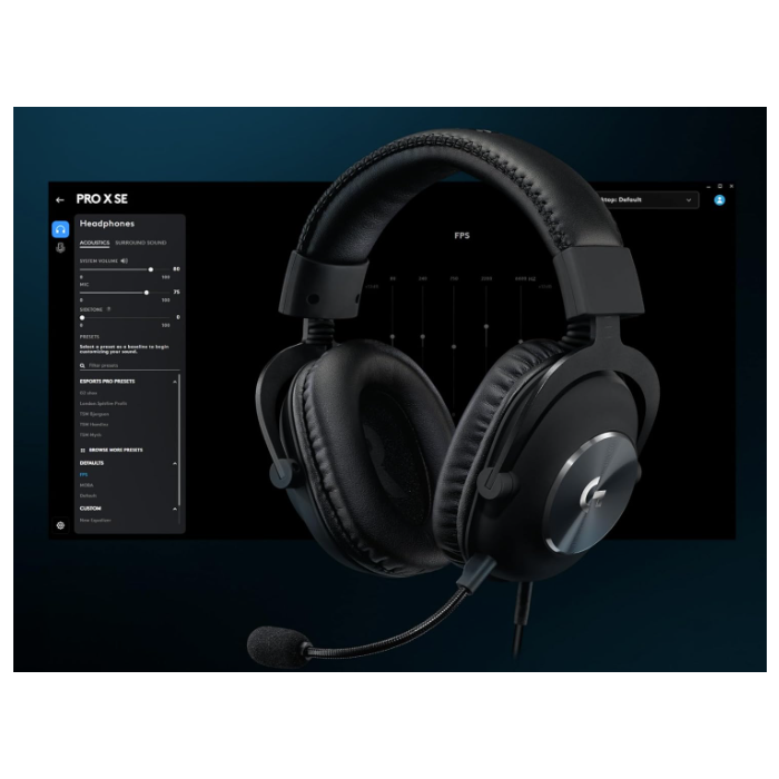 G PRO X Gaming Headset L981-001470 BLACK/L981-001470 — 5