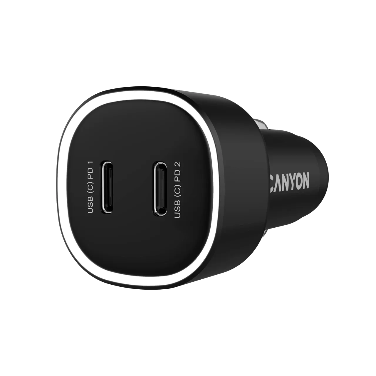 CANYON Car Adapter 2*USB-C 60W — 2