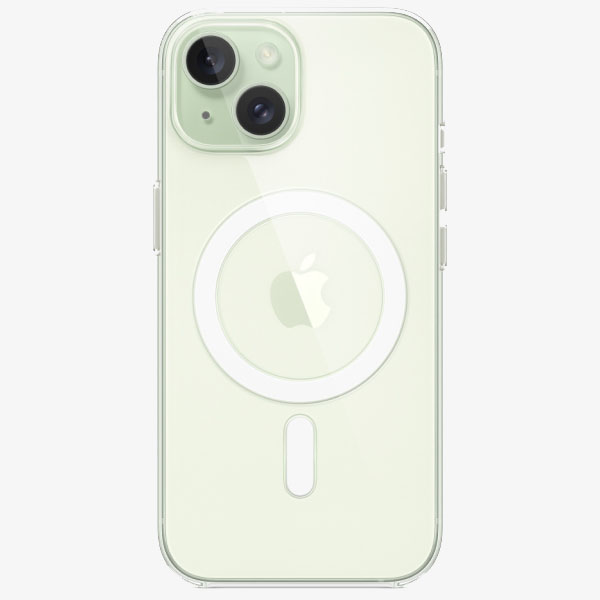 Cover for iPhone 15 Clear Case with MagSafe — 6