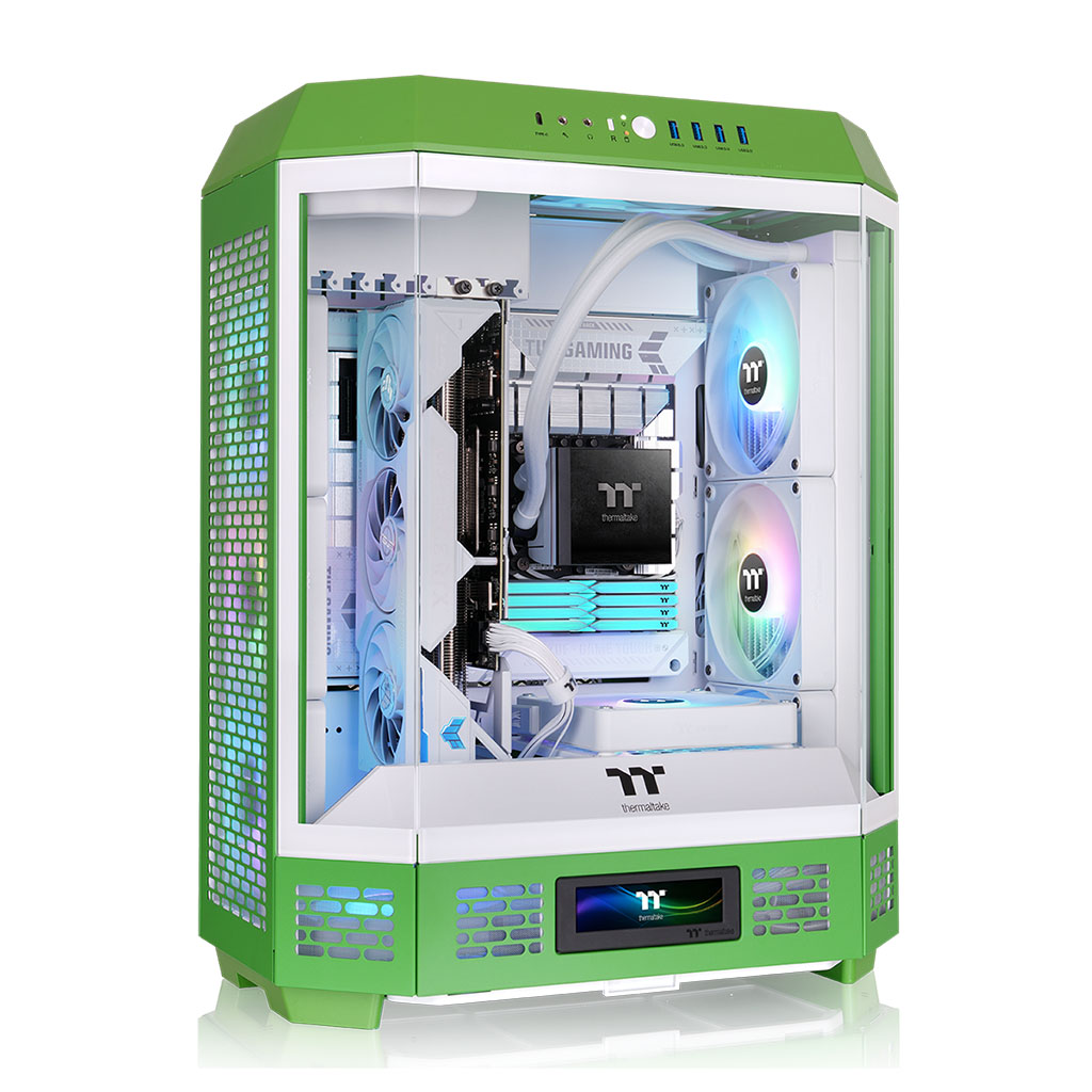 Thermaltake Tower 600 Light-Year Mid Tower Chassis CA-1Z1-00MOWN-00 Big Gaming Case — 2