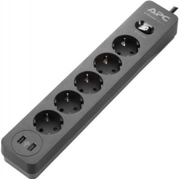 APC PME5U2B-RS network filter 5 sockets socket