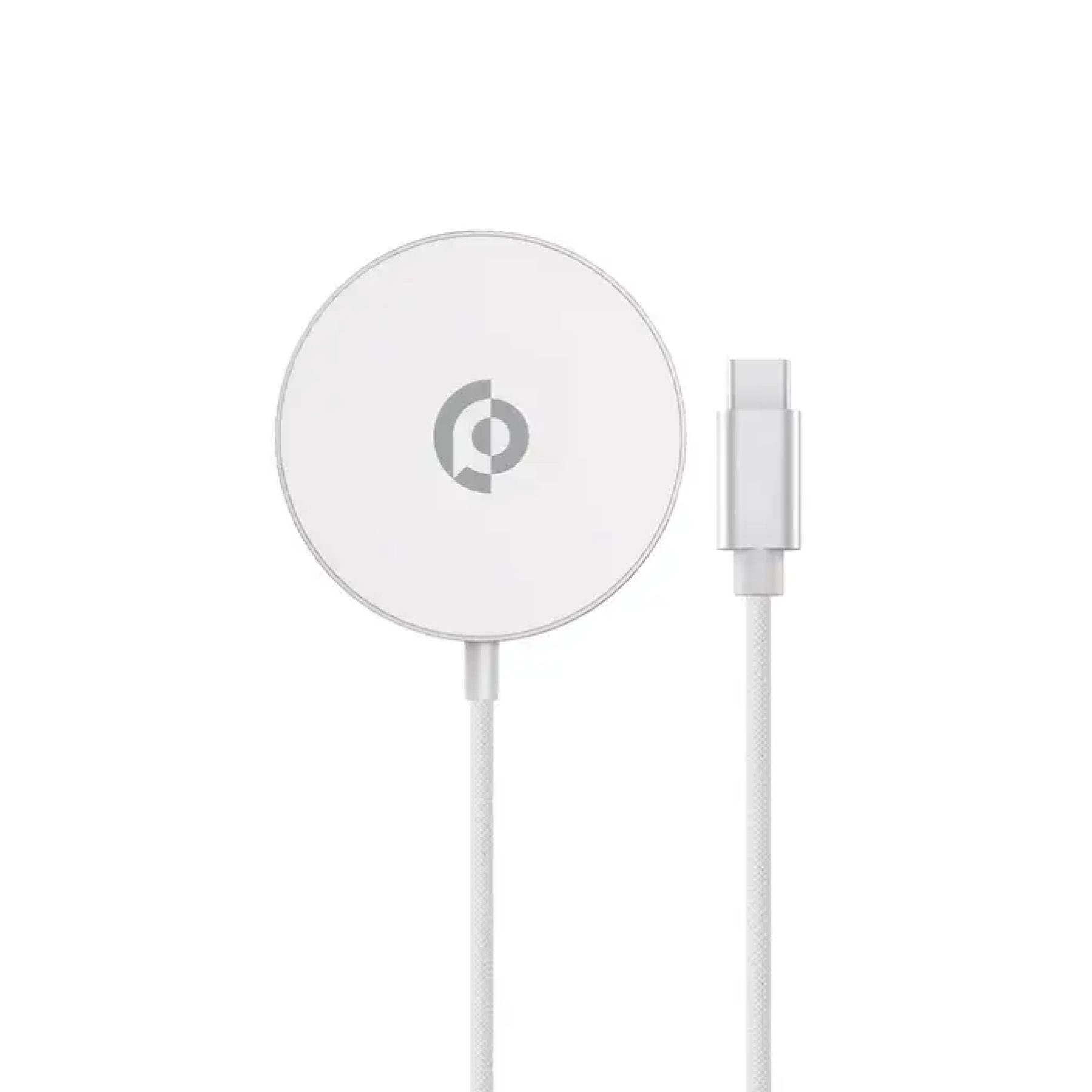 Powerology Braided Magsafe Charger with QI2.2 25W