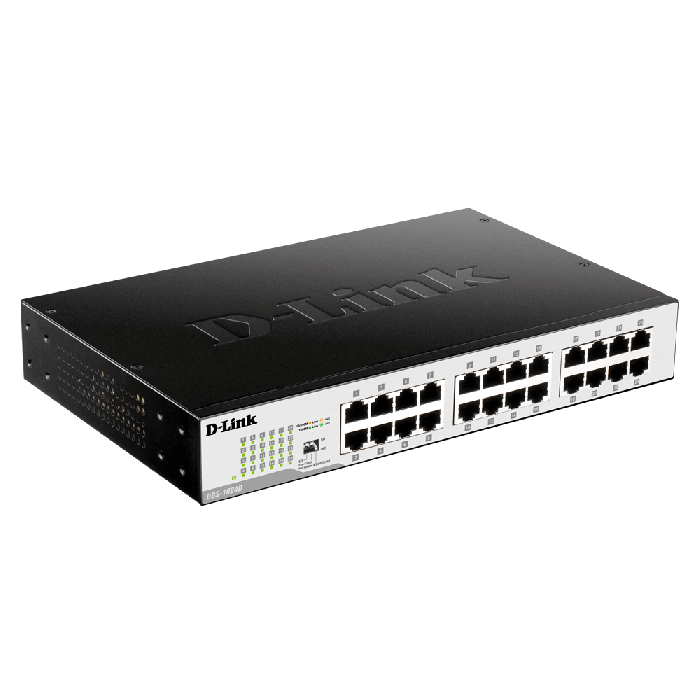 D-Link DGS-1024D 24x1000Base-T metal case — 2