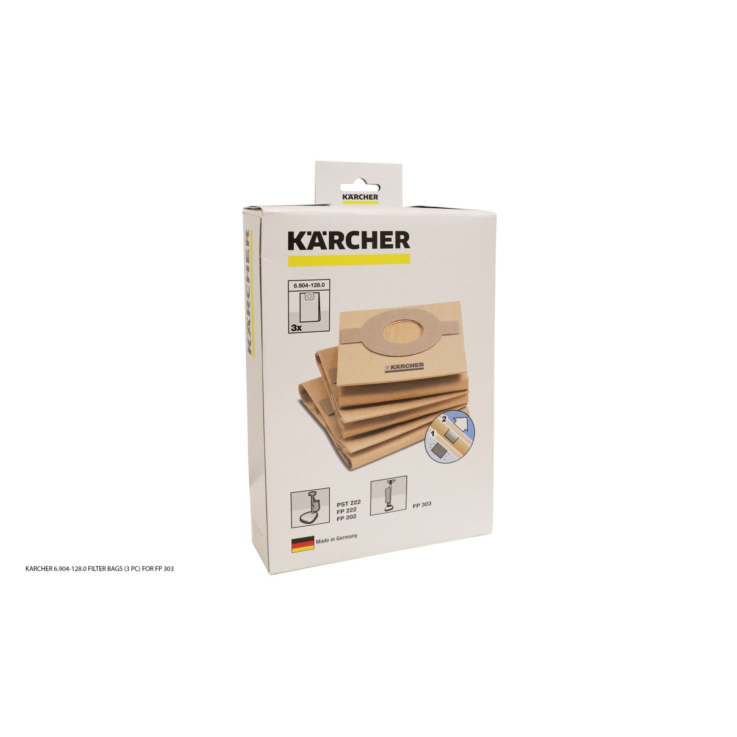 Vcl dust bag KARCHER FOR FP 303 X3 6.904-128.0 — 2