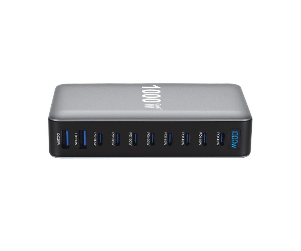 GAN 4 PRO 8 Type-C 2 USB-A ultra-powerful next-generation charging station 1000W — 3