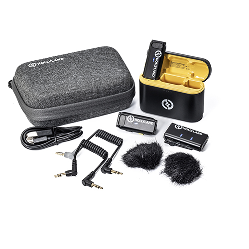 Hollyland LARK M1 DUO 2-Person Wireless Microphone System — 3