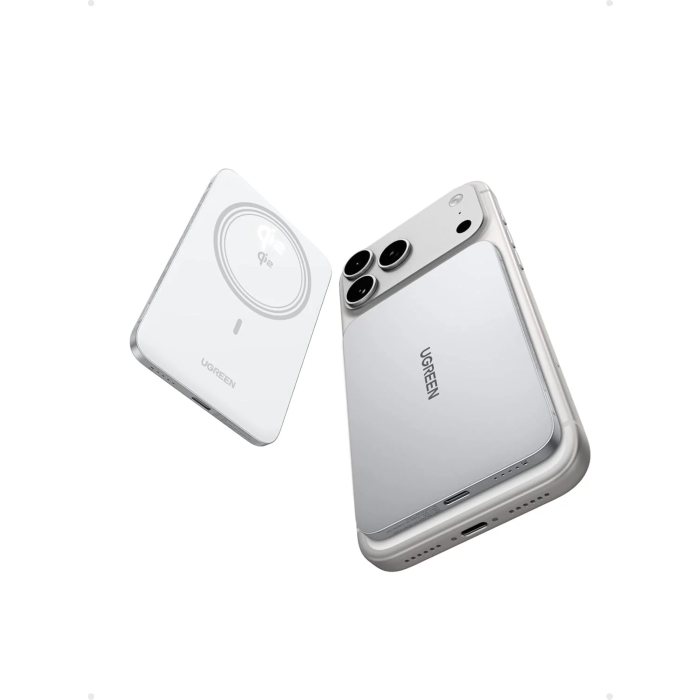 UGREEN MagFlow Air Qi2 Ultra-Slim Power Bank 5000mAh 95931B — 5