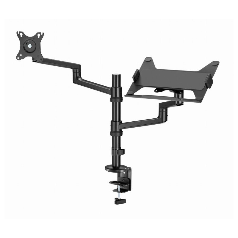 Gembird MA-DA-04 One Monitor+ Laptop VESA Arm stand for 1 monitor laptop — 3