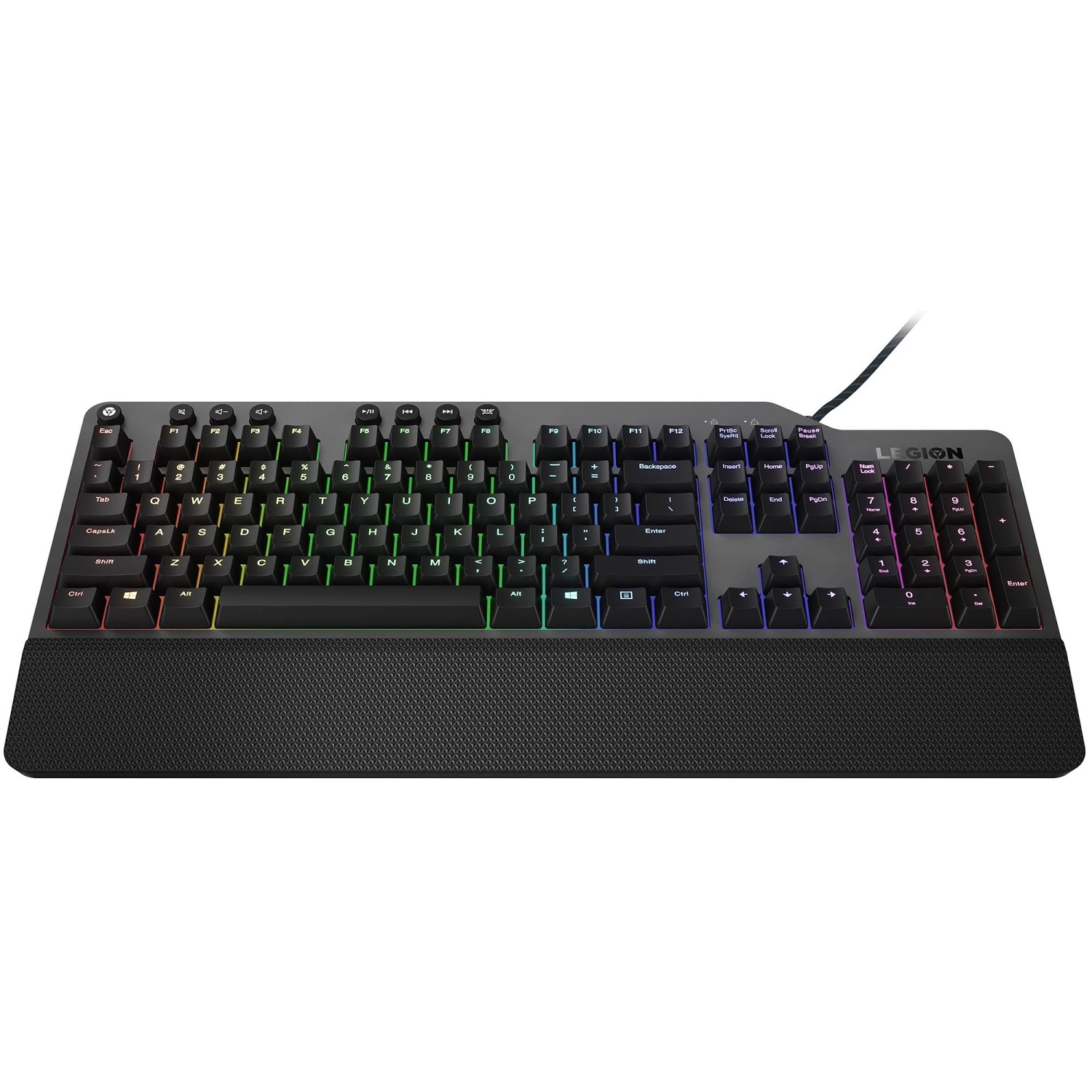 Gaming mechanical keyboard Lenovo Legion K500 RGB Mechanical Gaming RU Layout Iron GY40T26479 — 2
