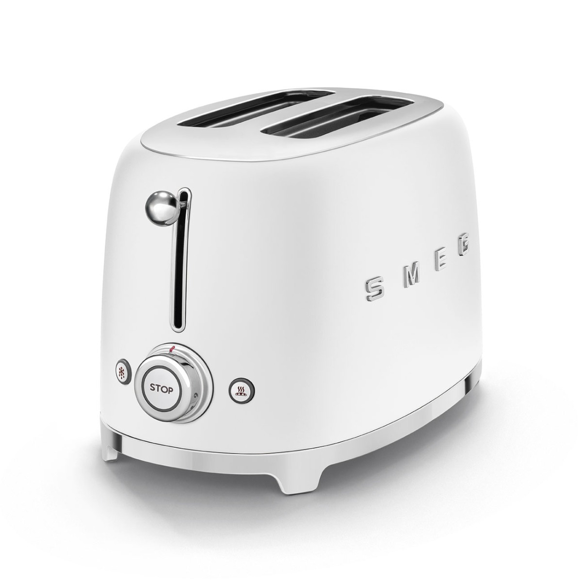 SMEG Toaster 2 Slice Mat TSF01WHM — 3