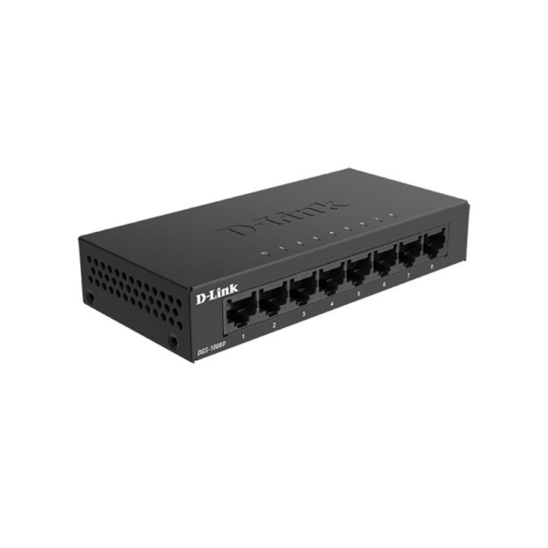 D-link DGS-1008D 10 100 1000 8 port steel case