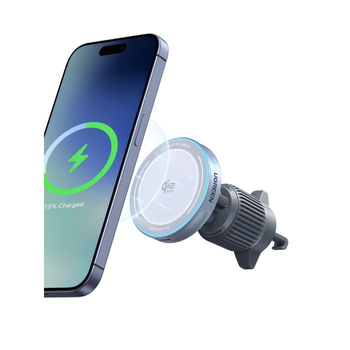 UGREEN MagFlow Magnetic Wireless Car Charger 55967 25W — 3
