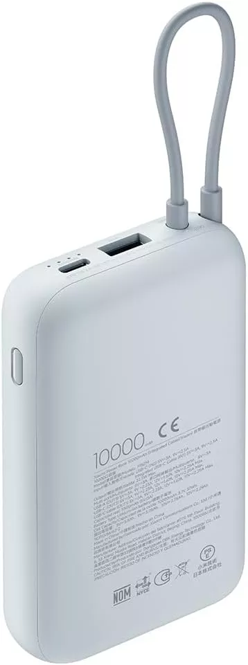 Power Bank 10000 mAh Integrated Cable 33W — 16