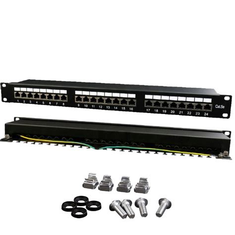 Gembird NPP C524 002 24port patch panel — 2