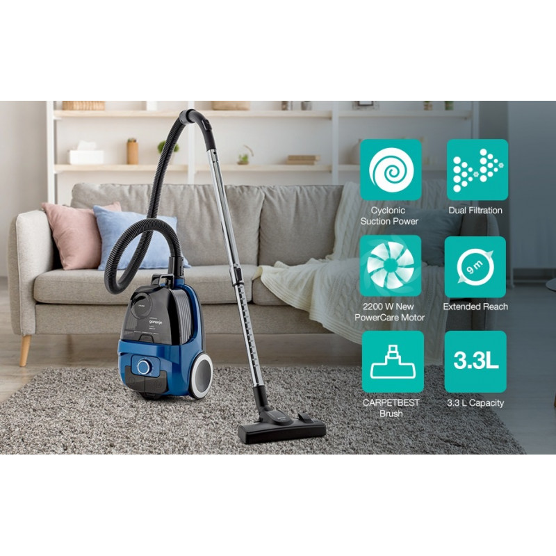 Vacuum cleaner GORENJE VC2206G4ADBL — 7