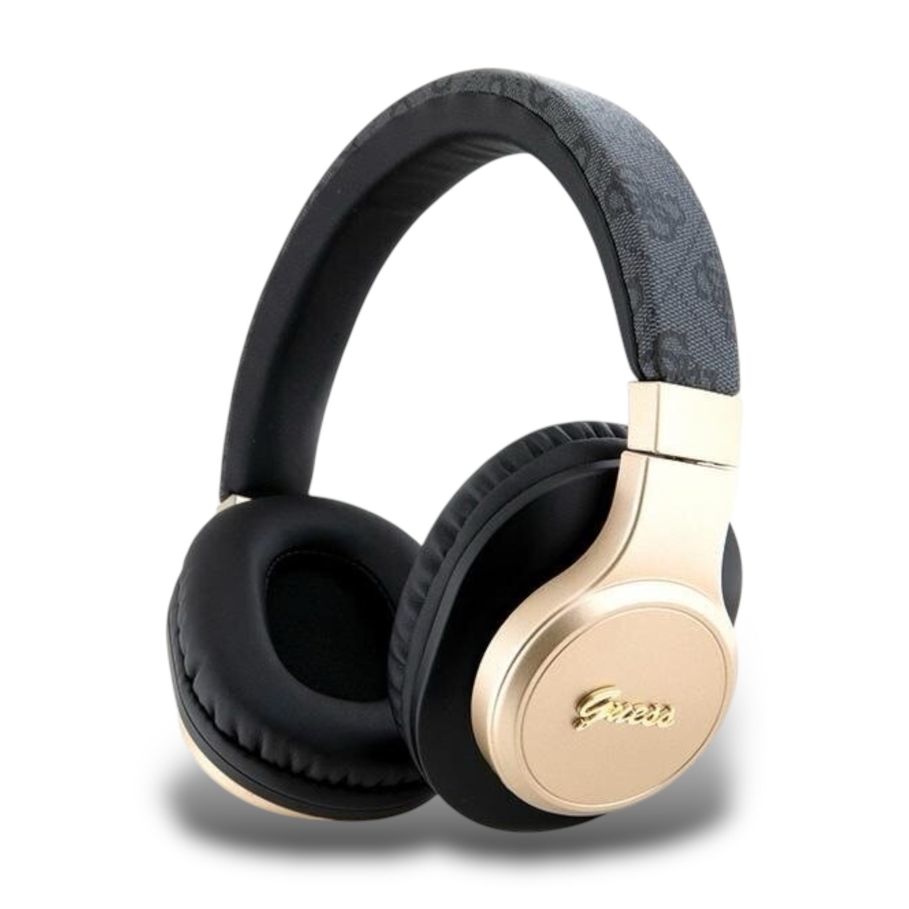 Наушники Guess из экокожи с металлическим логотипом, Bluetooth — 2