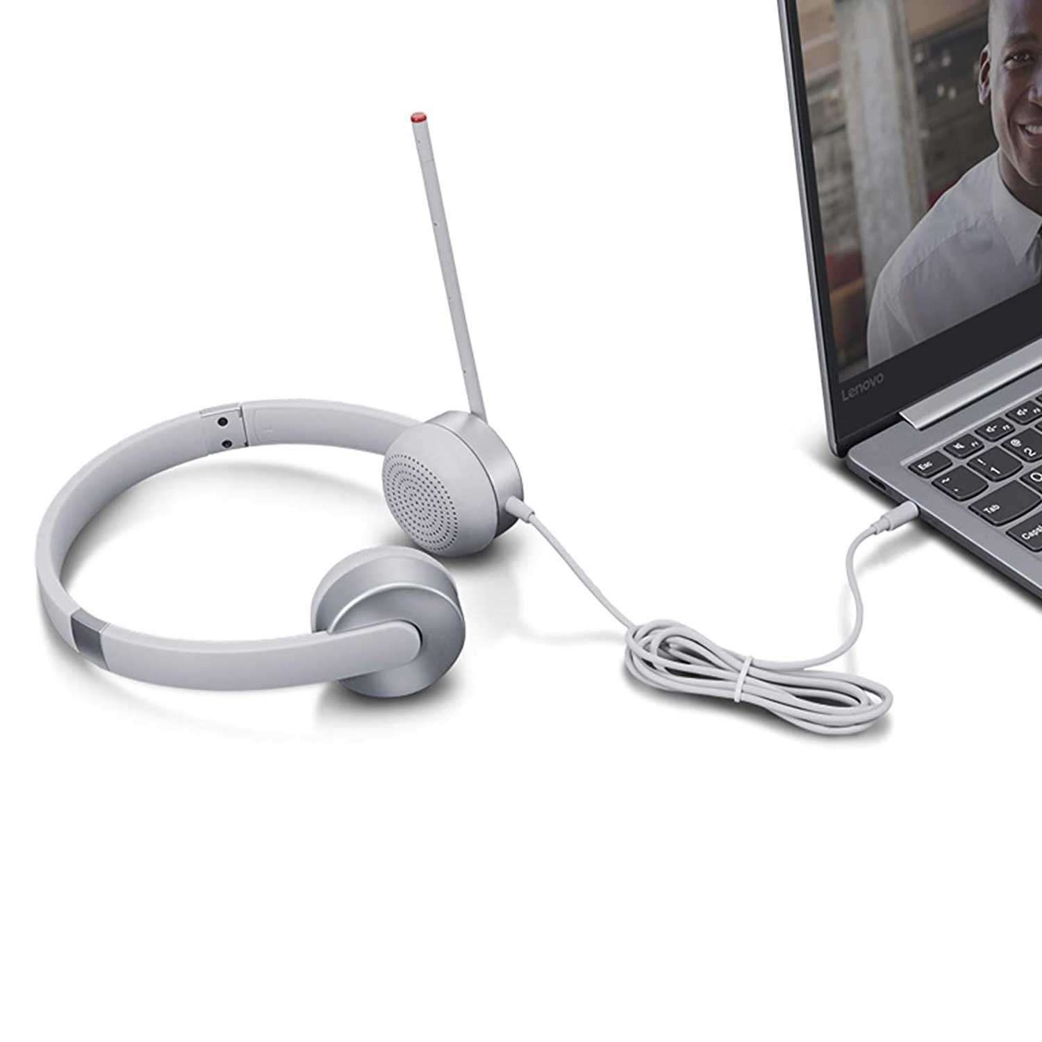 Headphones Lenovo 100 Stereo Analog 3.5mm GXD1E71386 — 3