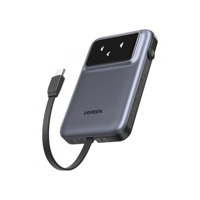UGREEN Uno 10000mAh Magnetic Power Bank Qi2 15W 45329 — 2