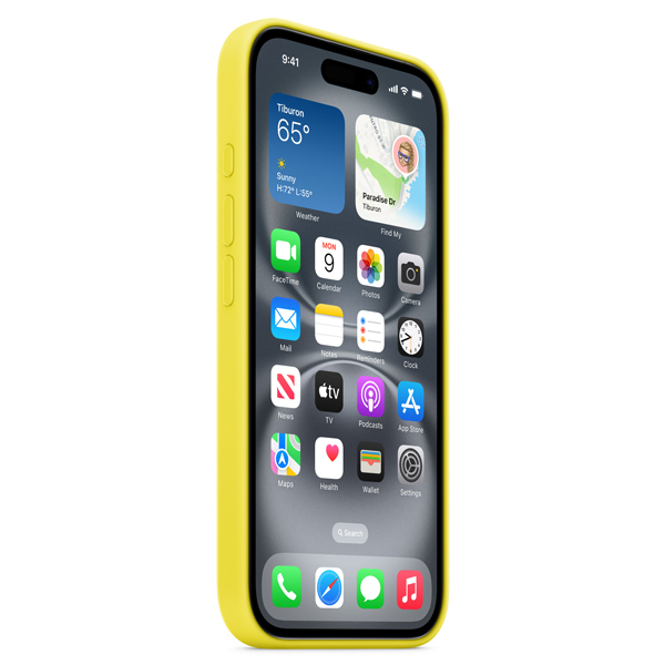 iPhone 16 Silicone Case with MagSafe Star Fruit — 6
