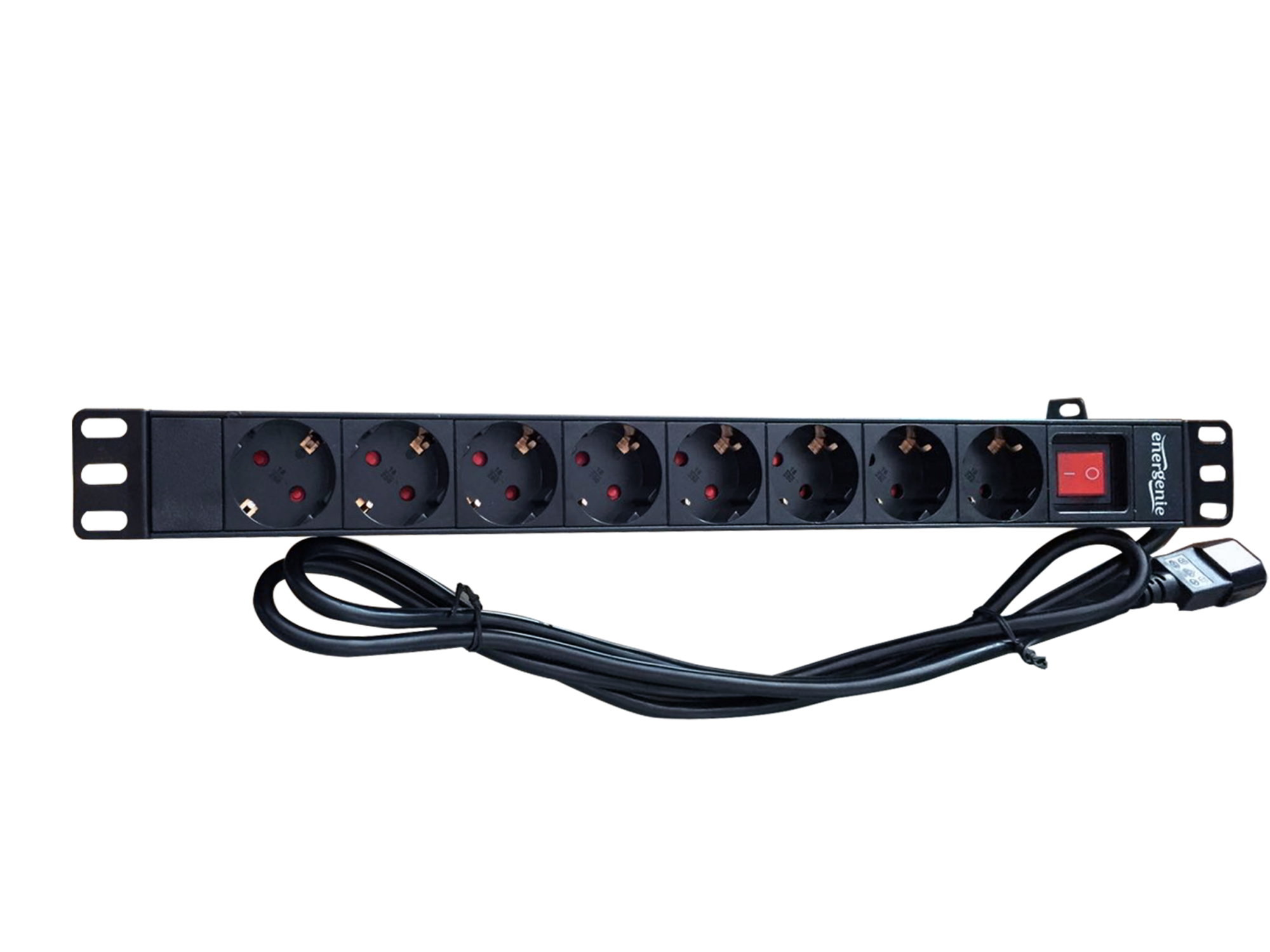 Gembird EG-PDU-014-C14 rack mount PDU 8 sockets 1U — 2