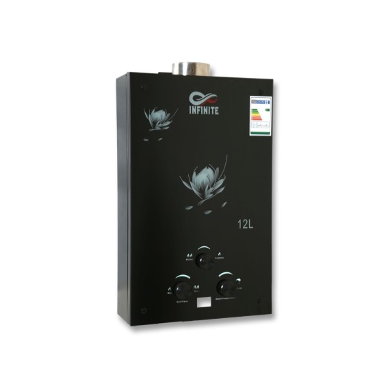 Gas water heater INFINITE JSG20-H21 TURBO GLASS PANEL — 3