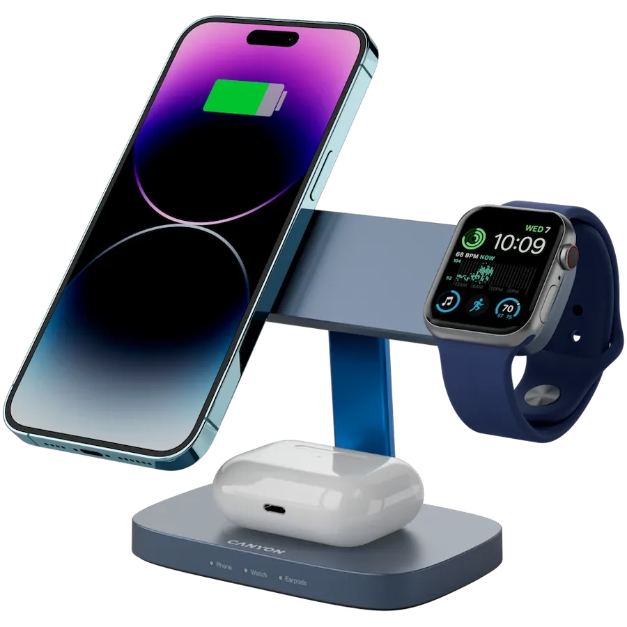 CANYON WCS-310 Wireless Charger to USB Type C 1 15W — 6